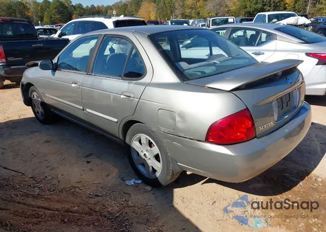 2005 Nissan Sentra 1.8S z USA, uszkodzony, nr VIN 3N1CB51D25L511809